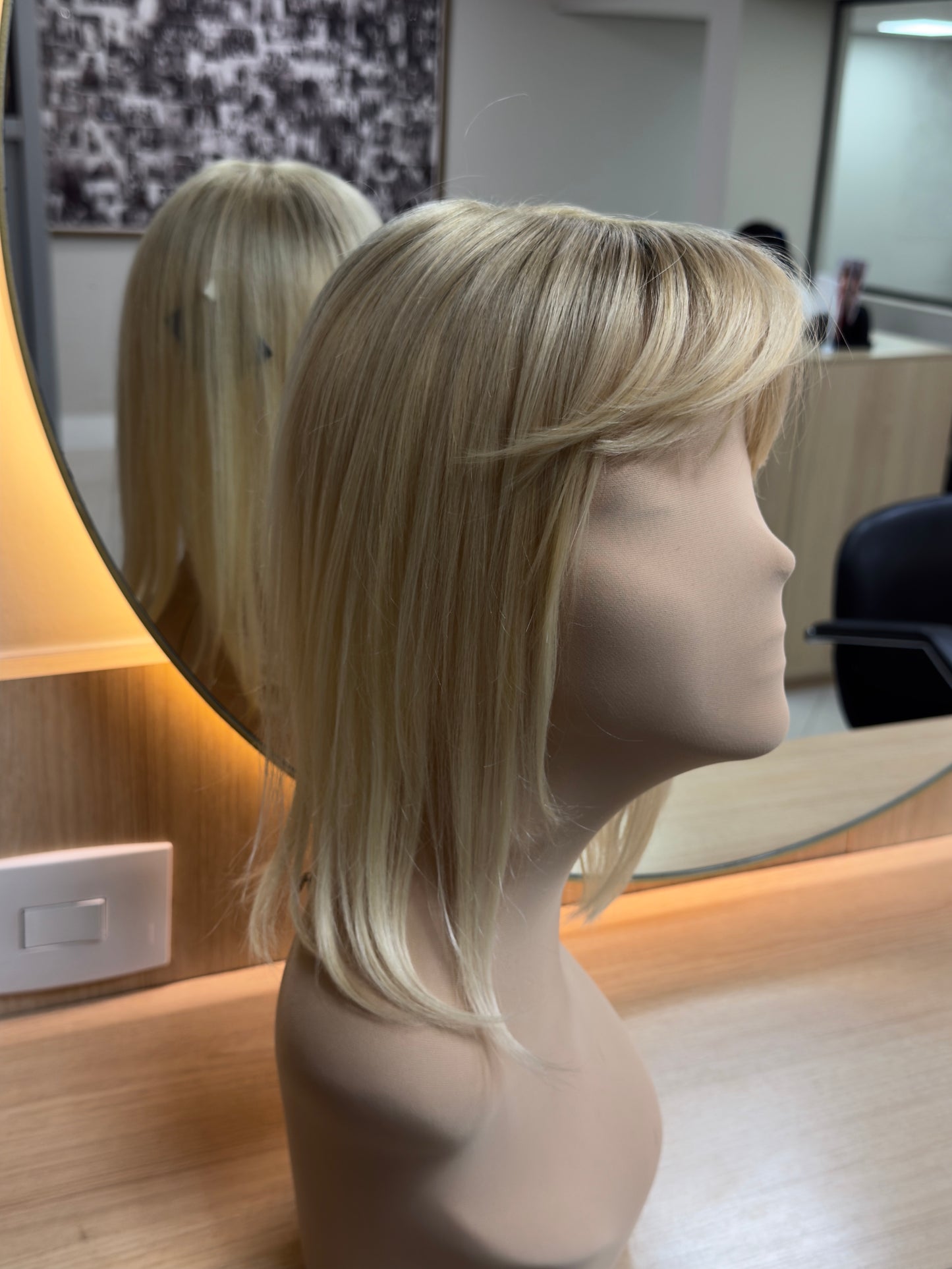 Topo com Franja - Loiro Mechado