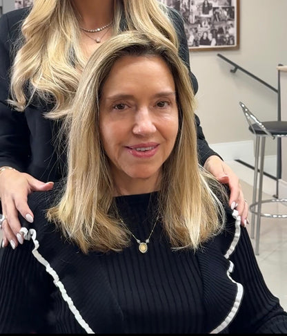 Topo Tradicional - Loiro Mechado - 40 cm