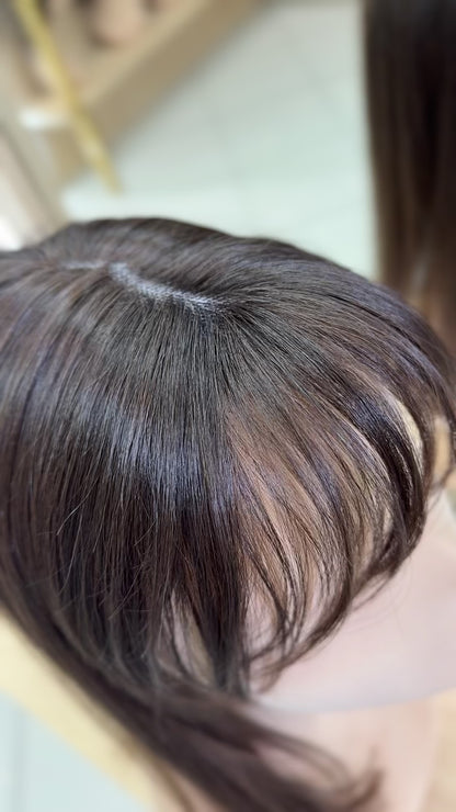 Topo com Franja - Castanho Médio